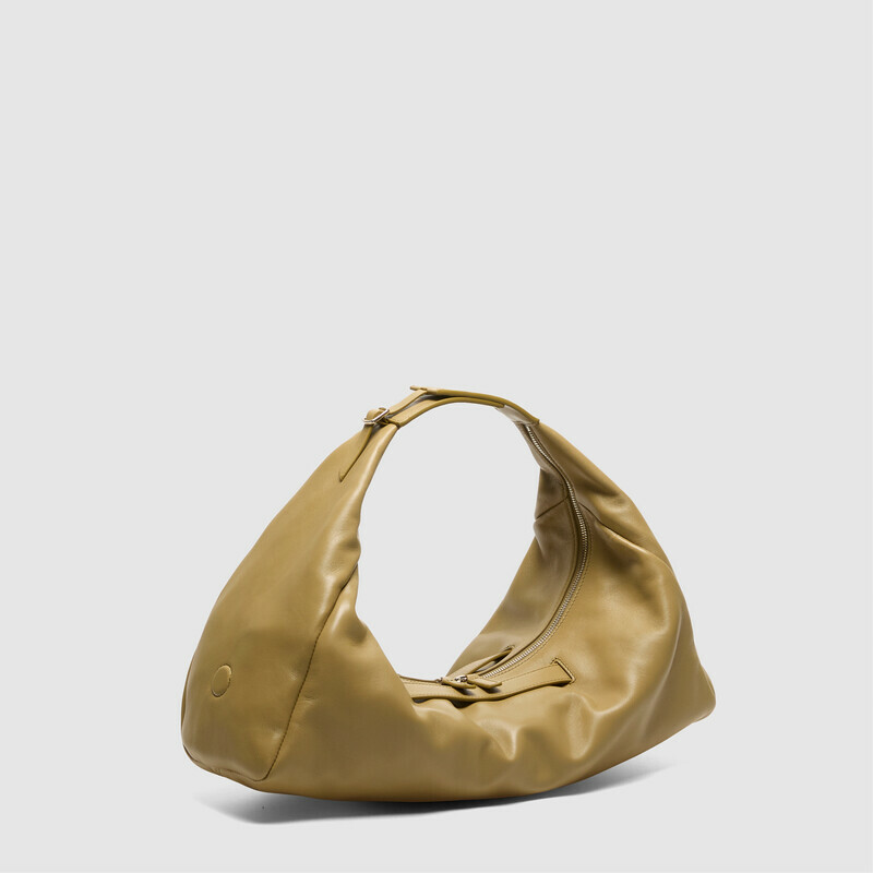 MINOBOSSI Borse JASMINE IN NAPPA   verde malva