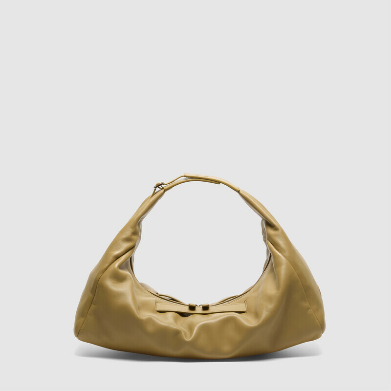 MINOBOSSI Borse JASMINE IN NAPPA   verde malva