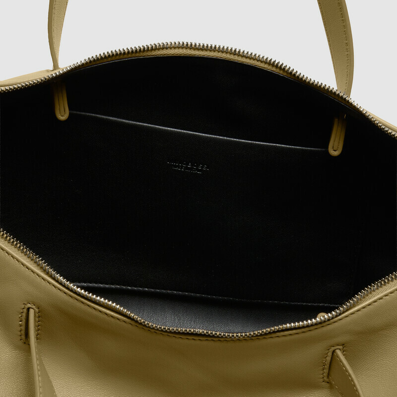 MINOBOSSI Borse JANE IN NAPPA   verde malva