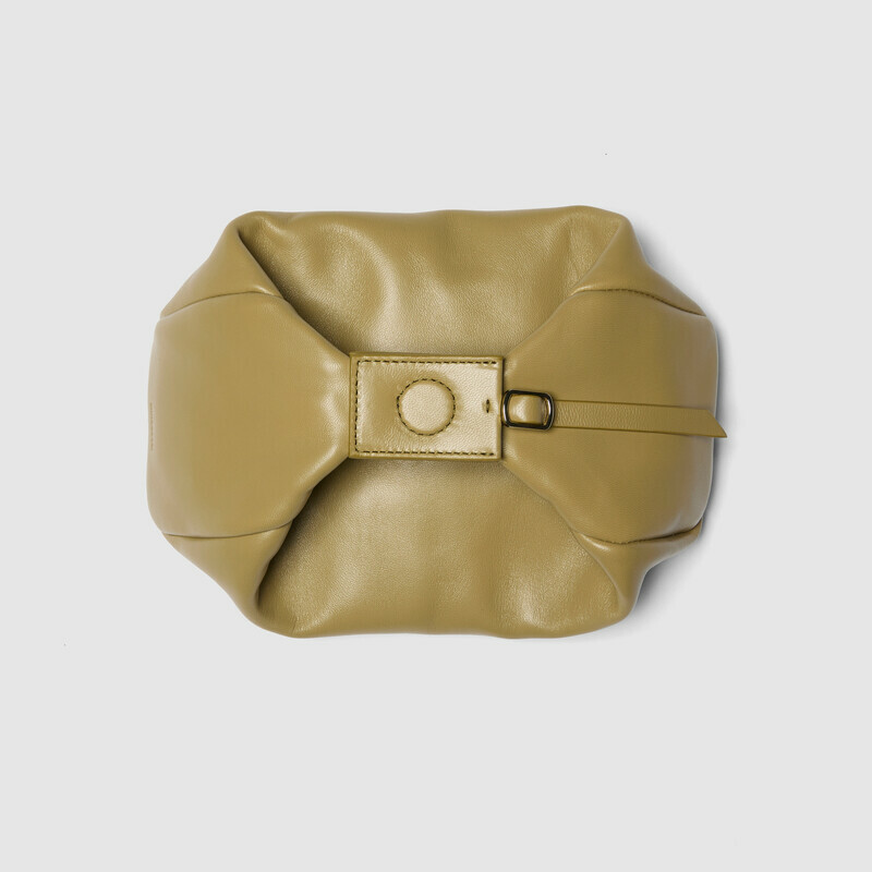 MINOBOSSI Borse JOY IN NAPPA   verde malva