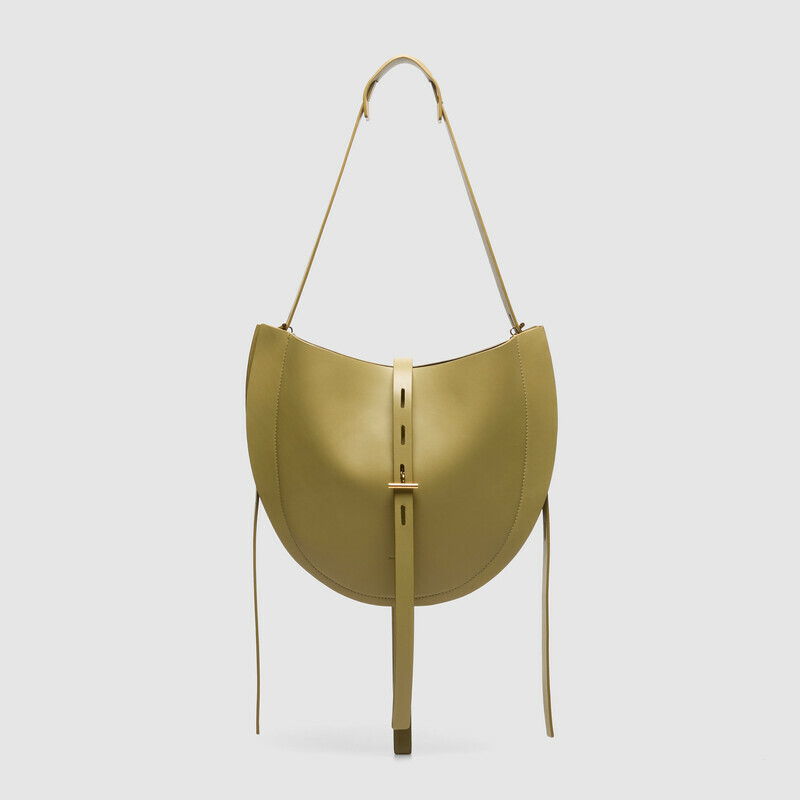 MINOBOSSI Borse LIZZIE IN VITELLO LISCIO   verde malva