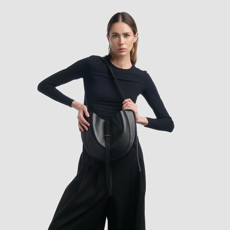 MINOBOSSI Borse LIZZIE IN VITELLO LISCIO   nero