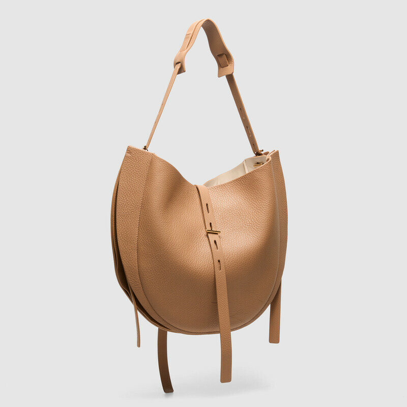 MINOBOSSI Borse LIZ IN VITELLO GRANATO   rose gold