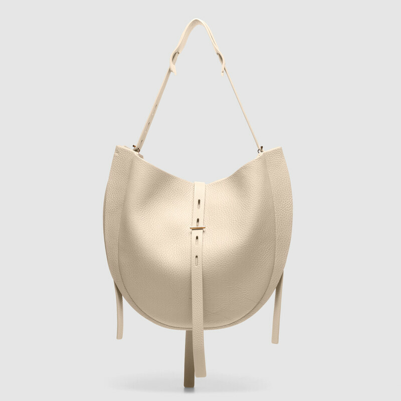 MINOBOSSI Borse LIZ IN VITELLO GRANATO   latte