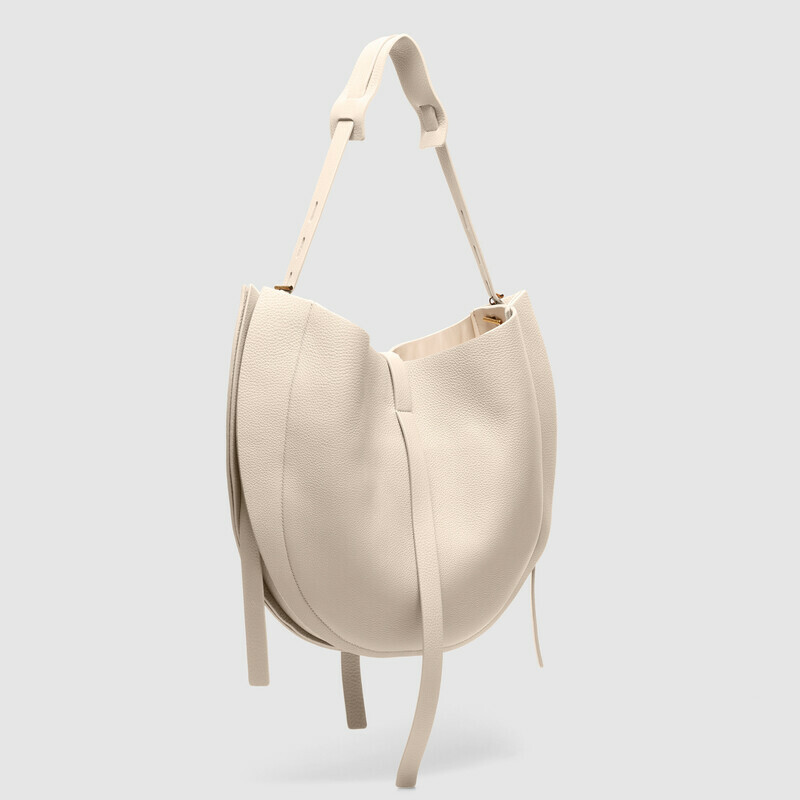 MINOBOSSI Borse LIZ IN VITELLO GRANATO   latte