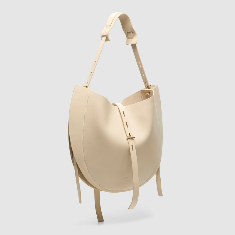 MINOBOSSI Borse Liz in vitello liscio   latte