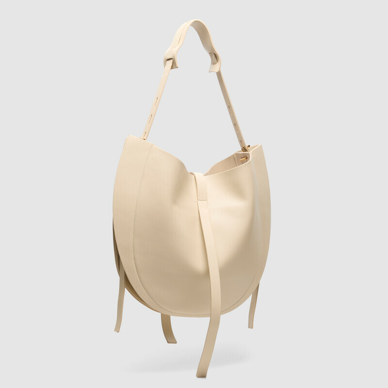 MINOBOSSI Borse Liz in vitello liscio   latte