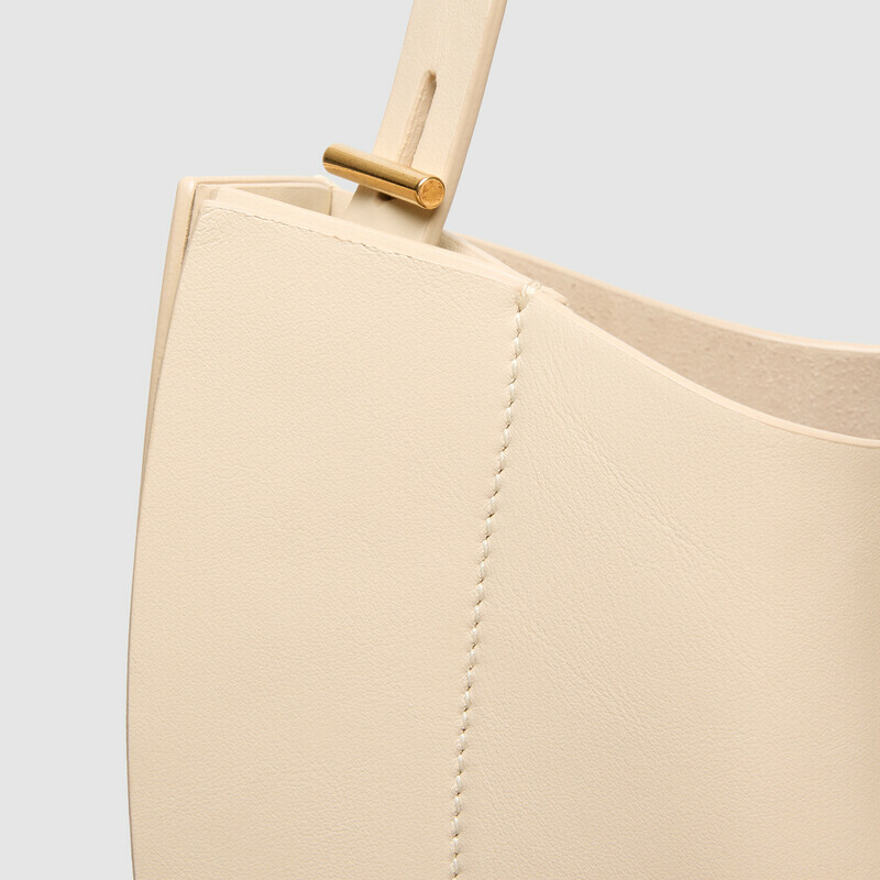 MINOBOSSI Borse Liz in vitello liscio   latte