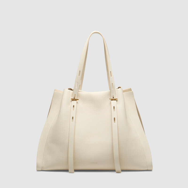 MINOBOSSI Borse PAULA IN VITELLO GRANATO   latte