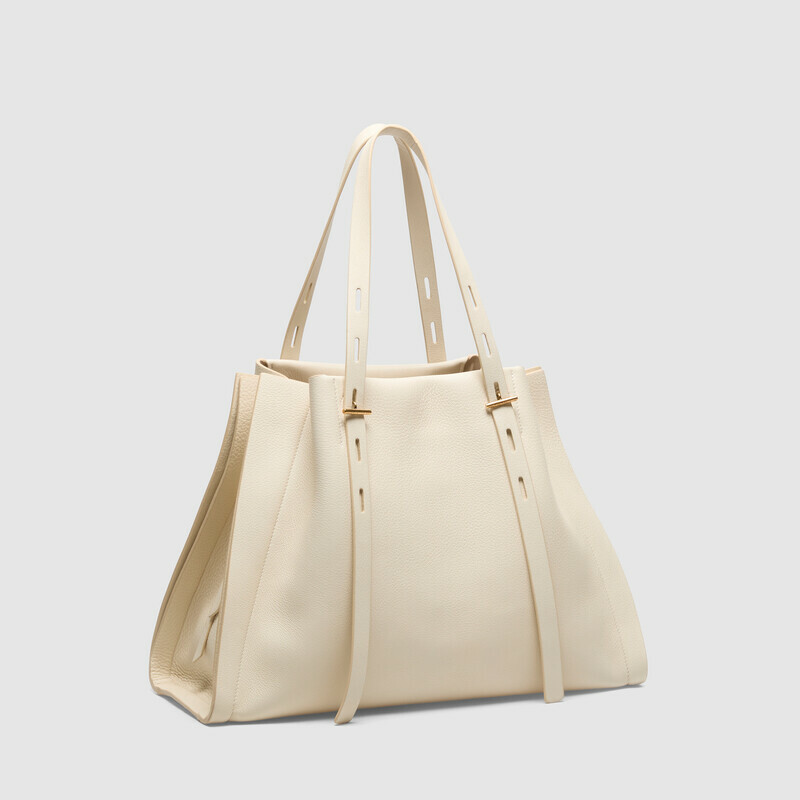 MINOBOSSI Borse PAULA IN VITELLO GRANATO   latte