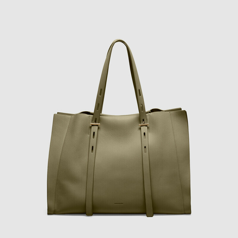 MINOBOSSI Borse PAULA IN VITELLO GRANATO   verde malva