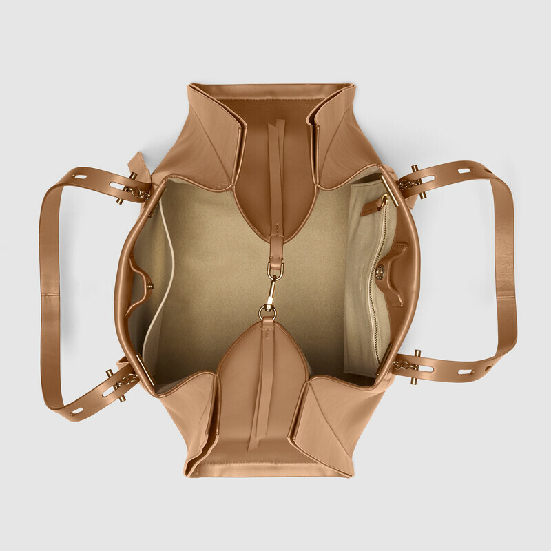 MINOBOSSI Borse PAULA IN VITELLO LISCIO   rose gold