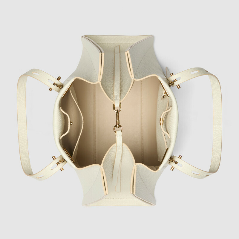 MINOBOSSI Borse PAULETTE IN VITELLO GRANATO   latte