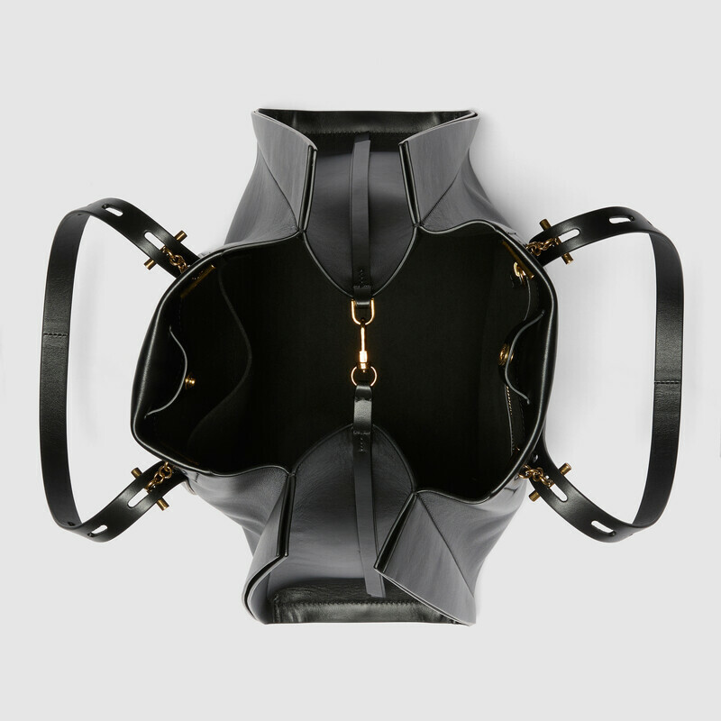 MINOBOSSI Borse PAULETTE IN VITELLO LISCIO   nero