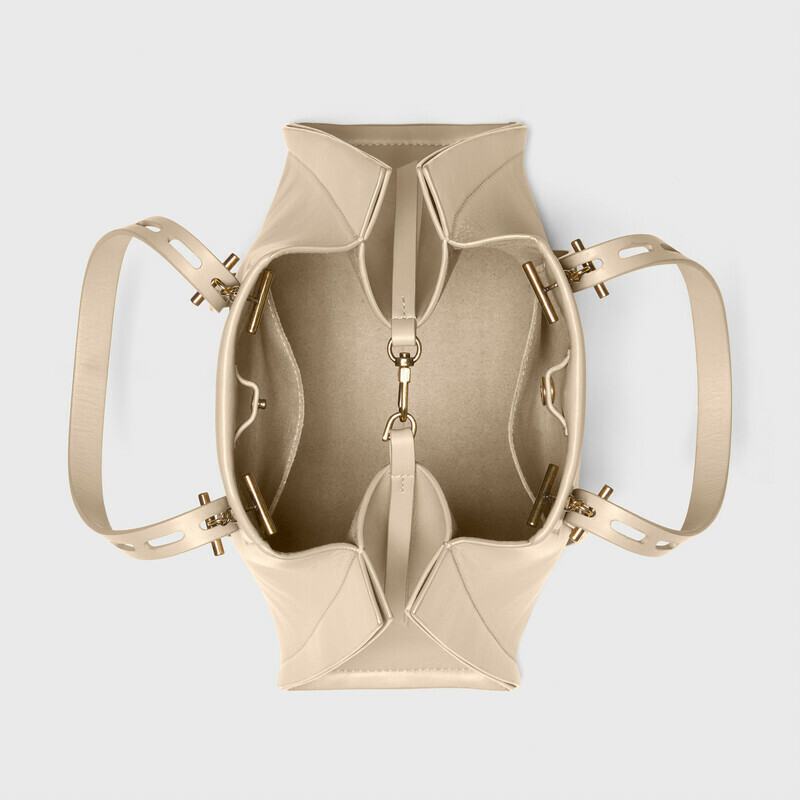 MINOBOSSI Borse Paulina in vitello liscio   latte