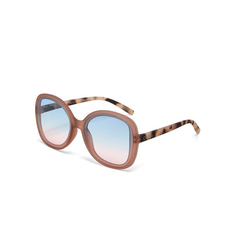 OKKIA Sol Anna Pink Havana (lentes azules/rosas)