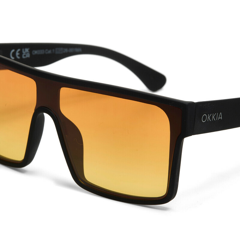 OKKIA Sun Tokyo   Black (yellow lenses)
