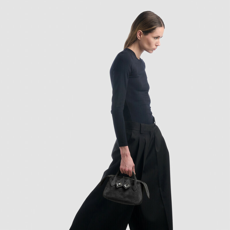 MINOBOSSI Bags ALICE IN SUEDE   black