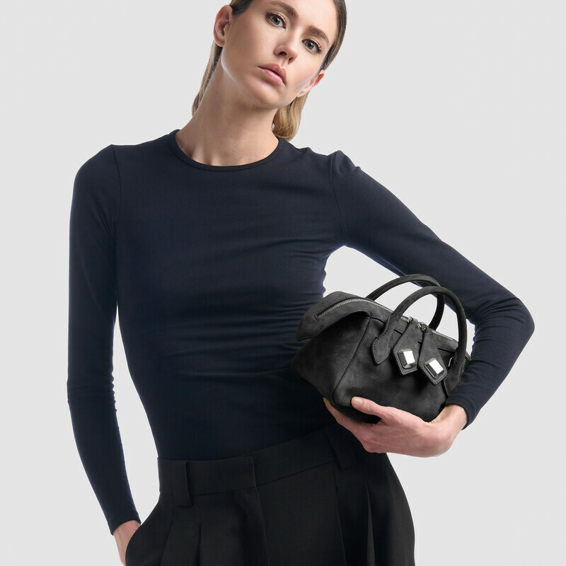 MINOBOSSI Bags ALICE IN SUEDE   black