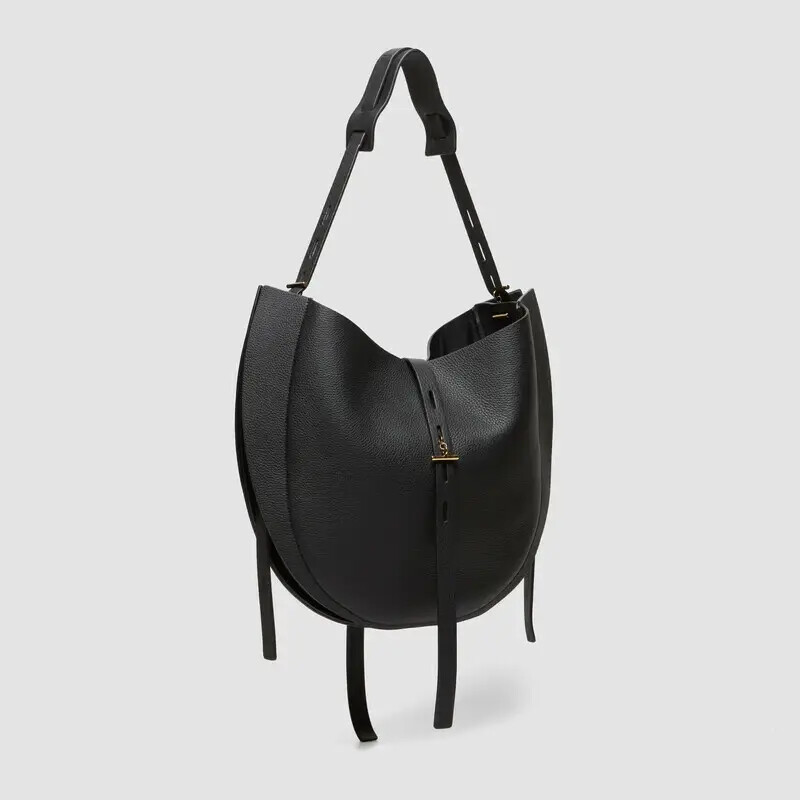 MINOBOSSI Borse LIZ IN VITELLO GRANATO   nero