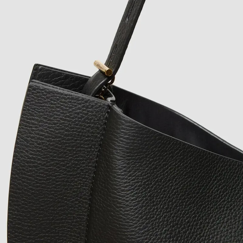 MINOBOSSI Borse LIZ IN VITELLO GRANATO   nero