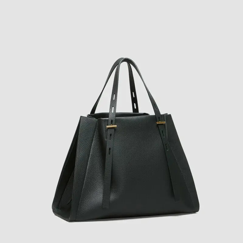 MINOBOSSI Borse PAULA IN VITELLO GRANATO   nero