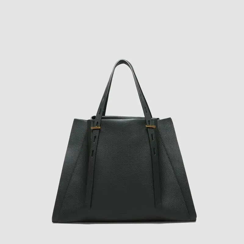 MINOBOSSI Borse PAULA IN VITELLO GRANATO   nero