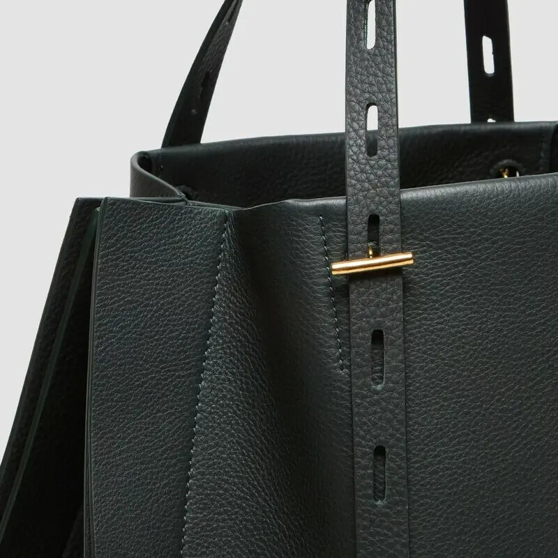 MINOBOSSI Borse PAULA IN VITELLO GRANATO   nero