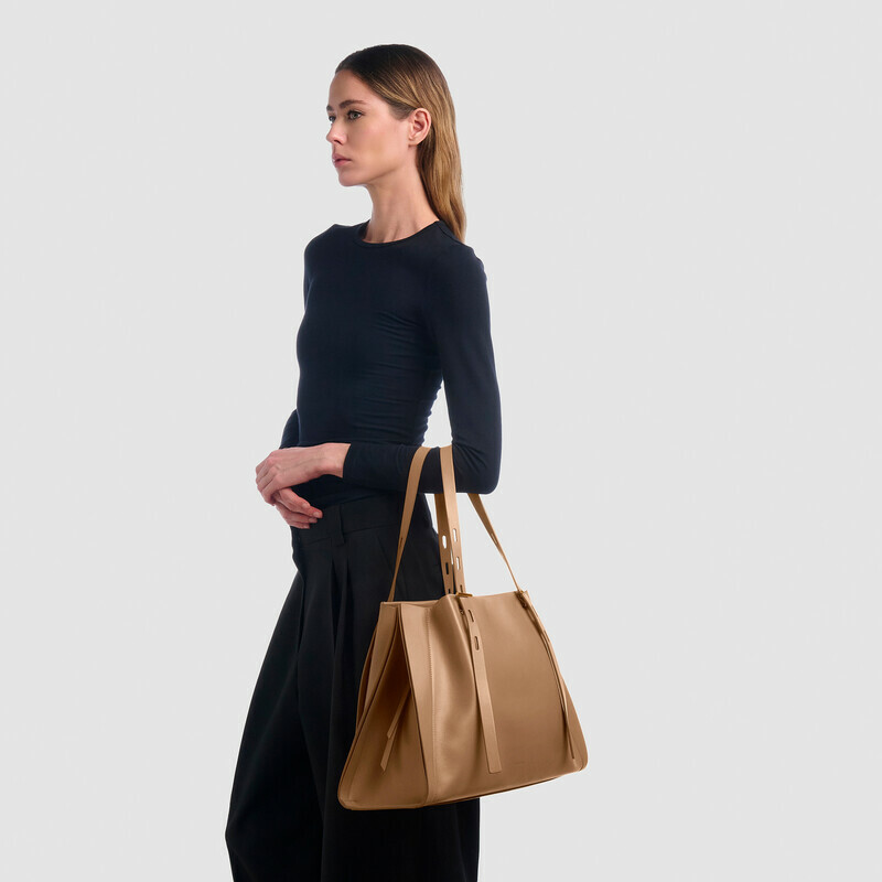 MINOBOSSI Borse PAULA IN VITELLO LISCIO   rose gold