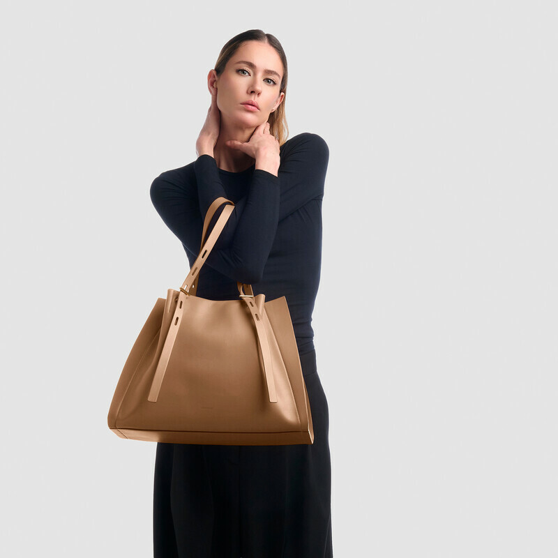 MINOBOSSI Borse PAULA IN VITELLO LISCIO   rose gold