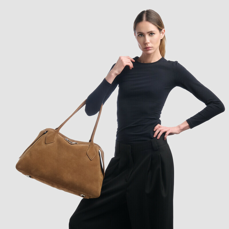 MINOBOSSI Borse ABIGAIL IN SUEDE   rose gold