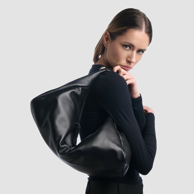 MINOBOSSI Borse JASMINE IN NAPPA   nero