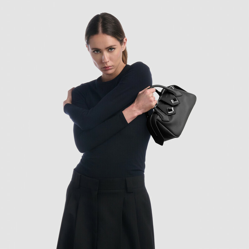 MINOBOSSI Borse ALICE IN GRANATO   nero