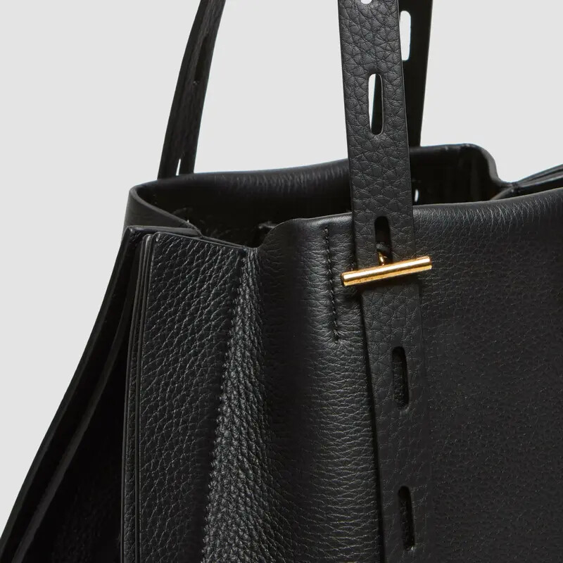 MINOBOSSI Borse PAULINA IN VITELLO GRANATO   nero