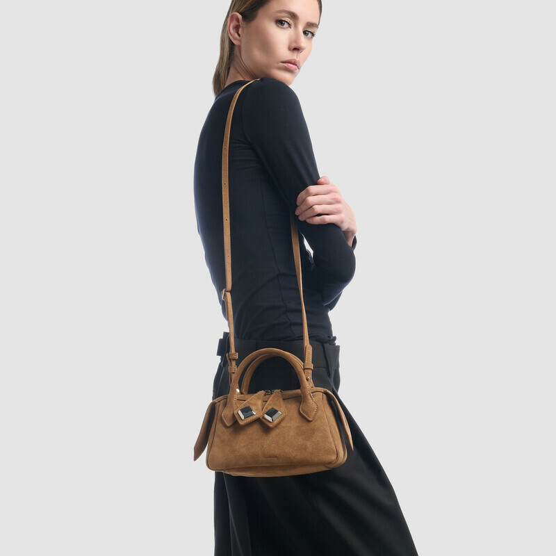 MINOBOSSI Bags ALICE IN SUEDE   rose gold