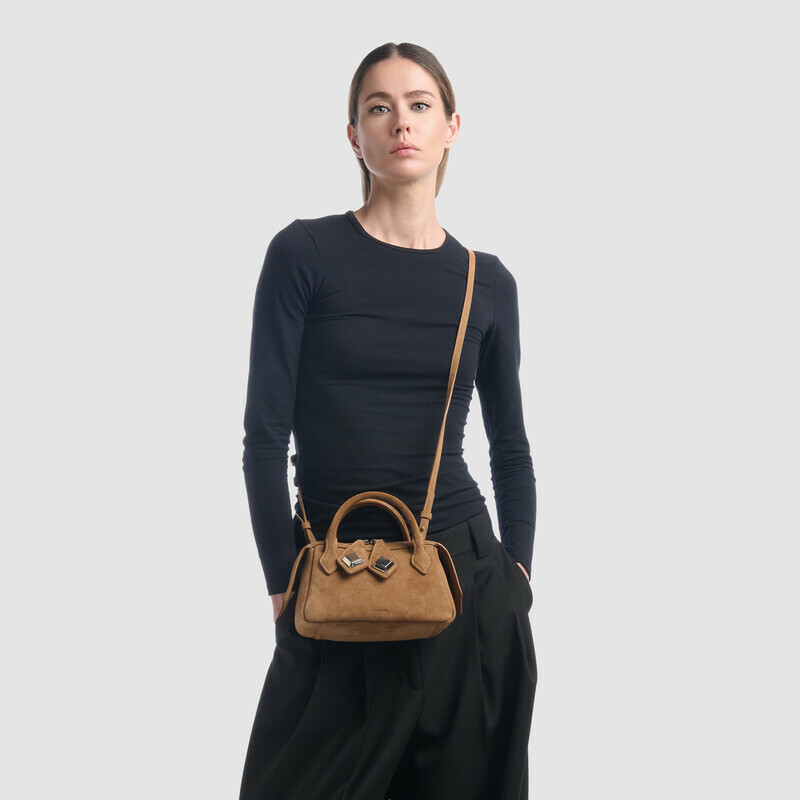 MINOBOSSI Bags ALICE IN SUEDE   rose gold