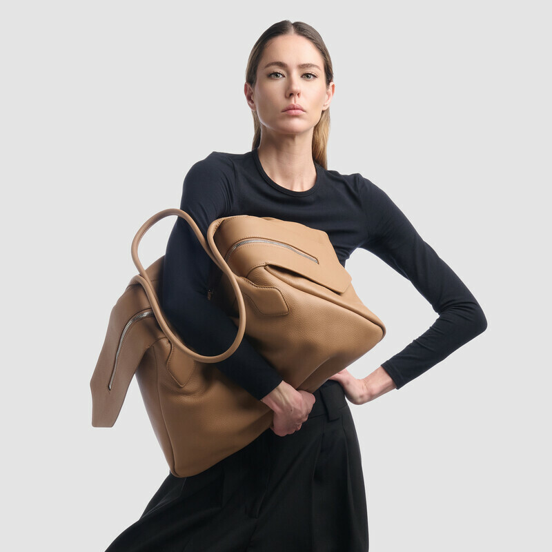 MINOBOSSI Borse ABIGAIL IN VITELLO GRANATO   rose gold