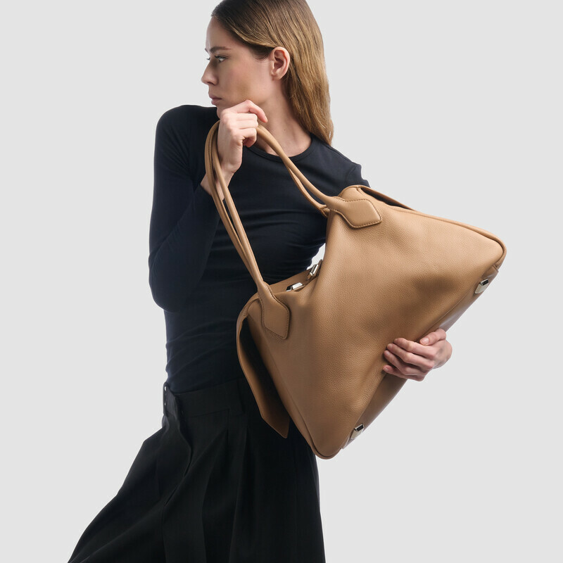 MINOBOSSI Borse ABIGAIL IN VITELLO GRANATO   rose gold