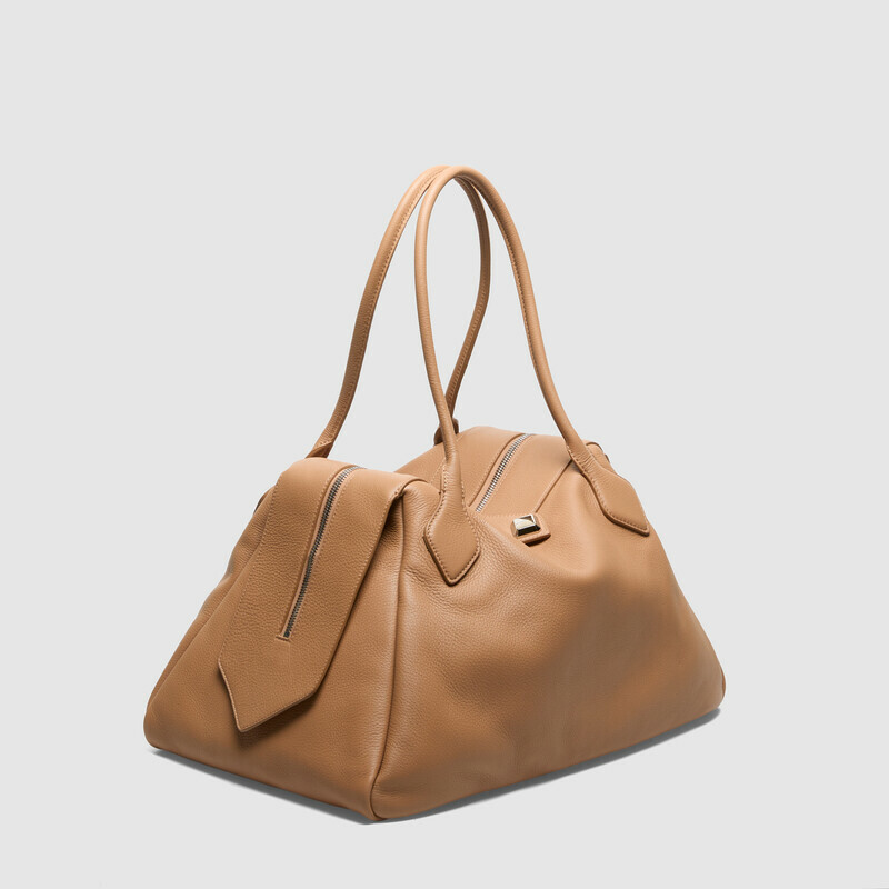 MINOBOSSI Borse ABIGAIL IN VITELLO GRANATO   rose gold