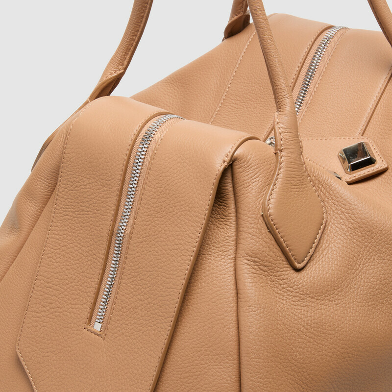 MINOBOSSI Borse ABIGAIL IN VITELLO GRANATO   rose gold