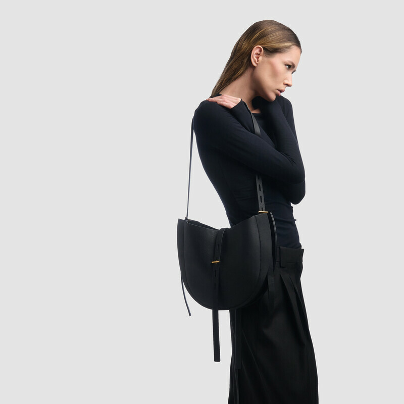 MINOBOSSI Borse LIZZIE IN VITELLO GRANATO   nero