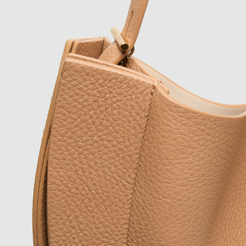 MINOBOSSI Borse LIZ IN VITELLO GRANATO   rose gold