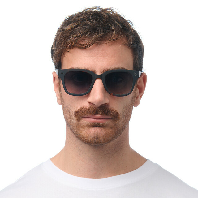 OKKIA Sun Giovanni   Havana Black (green lenses)