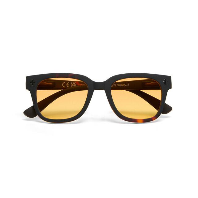 OKKIA Sun Giovanni   Havana Black (yellow lenses)