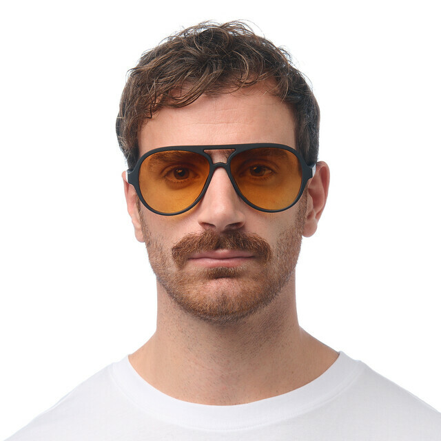 OKKIA Sun Alessio   Black (yellow lenses)