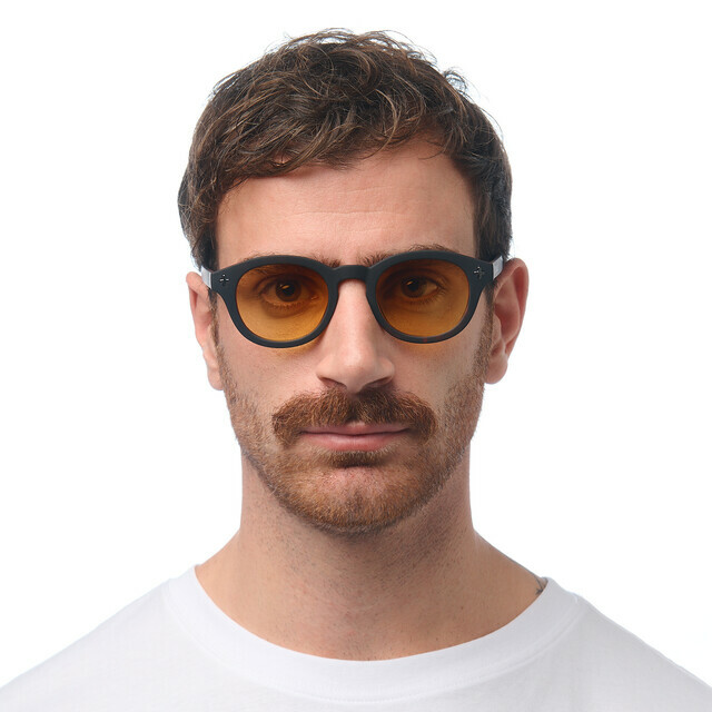 OKKIA Sun Milano   Black (yellow lenses)