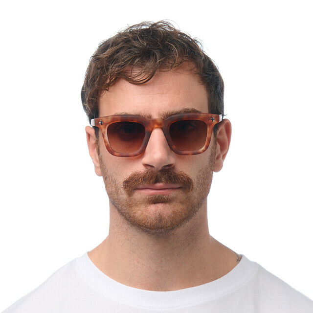 OKKIA Sun Firenze   Sahara Havana (brown lenses)