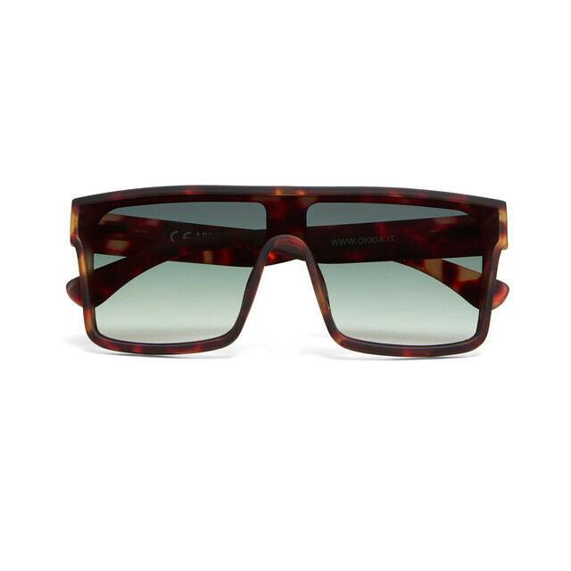 OKKIA Sun Tokyo   Classic Havana (green lenses)