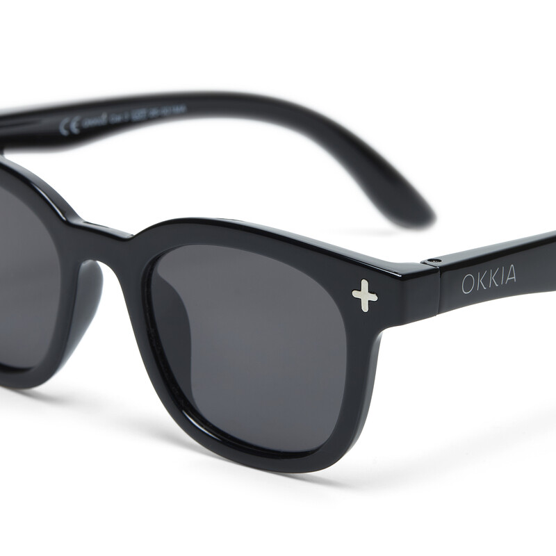 OKKIA شمس أورلاندو نظارات أوكياليني للأولاد أسود
