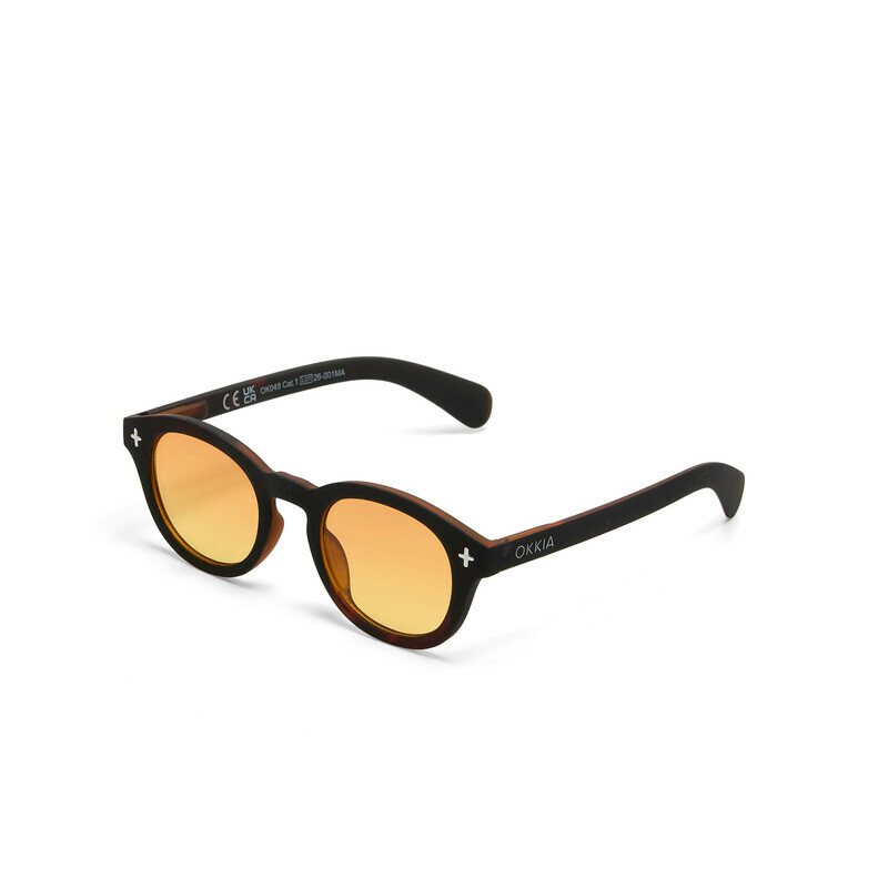 OKKIA Sun Milano   Black (yellow lenses)